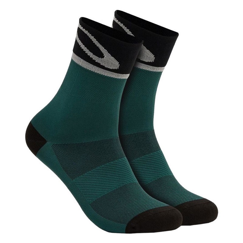 Op maat gemaakte Terry Compression Socks Athletic Anti-Slip Grip Football Socks Short Sports Cycling Socks